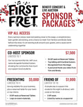 Benefit Concert Sponsor